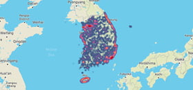 익수사고 위험지도